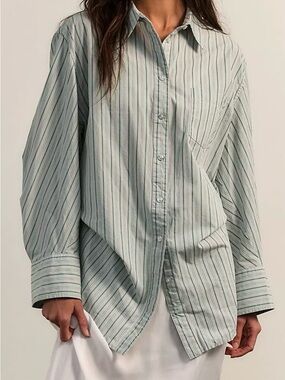Free People Button Up Shirt